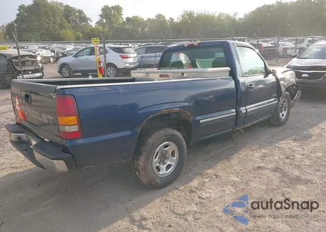 2002 Chevrolet Silverado z USA, uszkodzony, nr VIN 1GCEC14V02Z286665